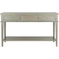 Safavieh 35.4 x 60 x 20 in. Manelin Console with Storage Drawers, Ash Grey AMH6641C